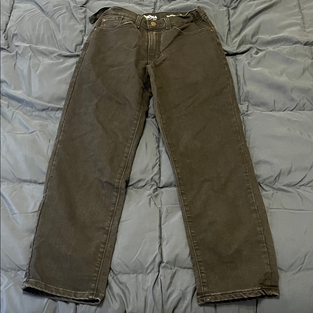 Kid’s Straight Black Jeans